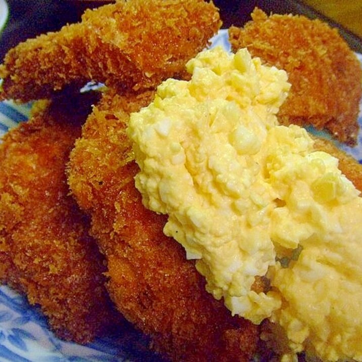 サーモンフライ☆卵タルタルソース